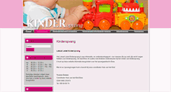 Desktop Screenshot of kinderdagverblijf.bree.be