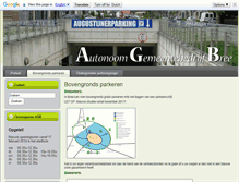 Tablet Screenshot of parkeren.bree.be